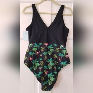 Cupshe Tropical Print one piece swimsuit